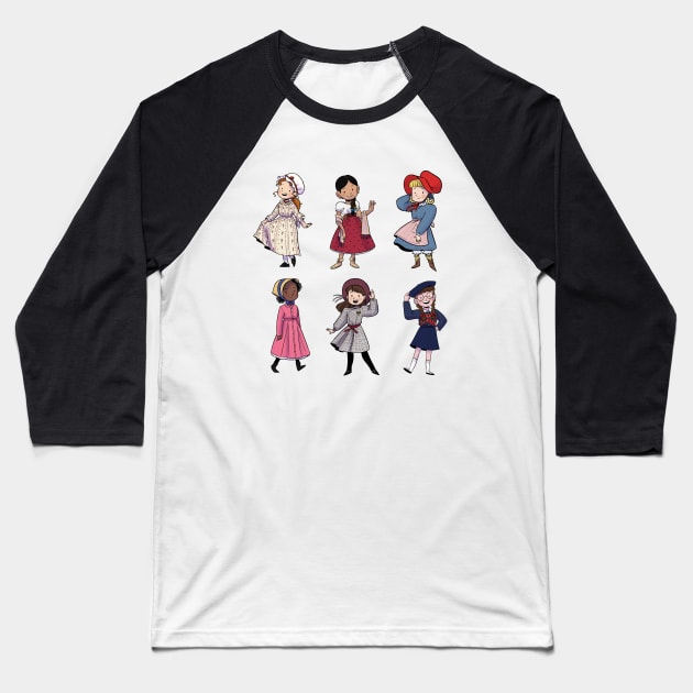 American Girl Classics - Meet Outfits Baseball T-Shirt by LaurenS